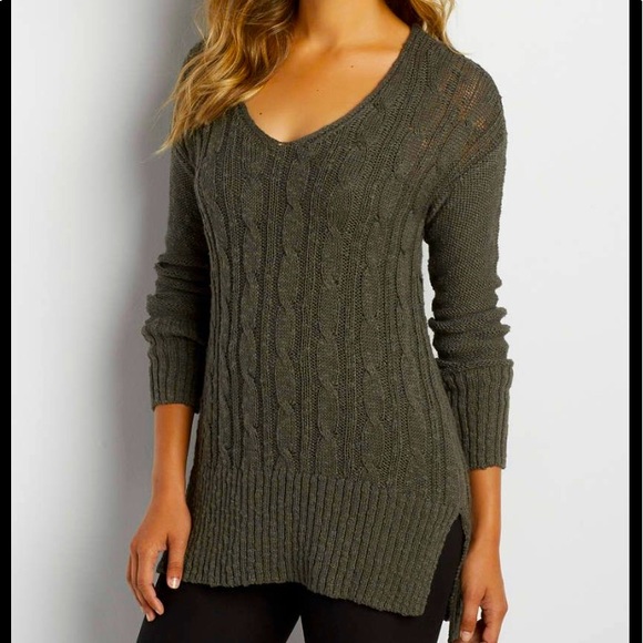 Maurices Sweaters - XL- Maurices cable knit tunic pull over sweater